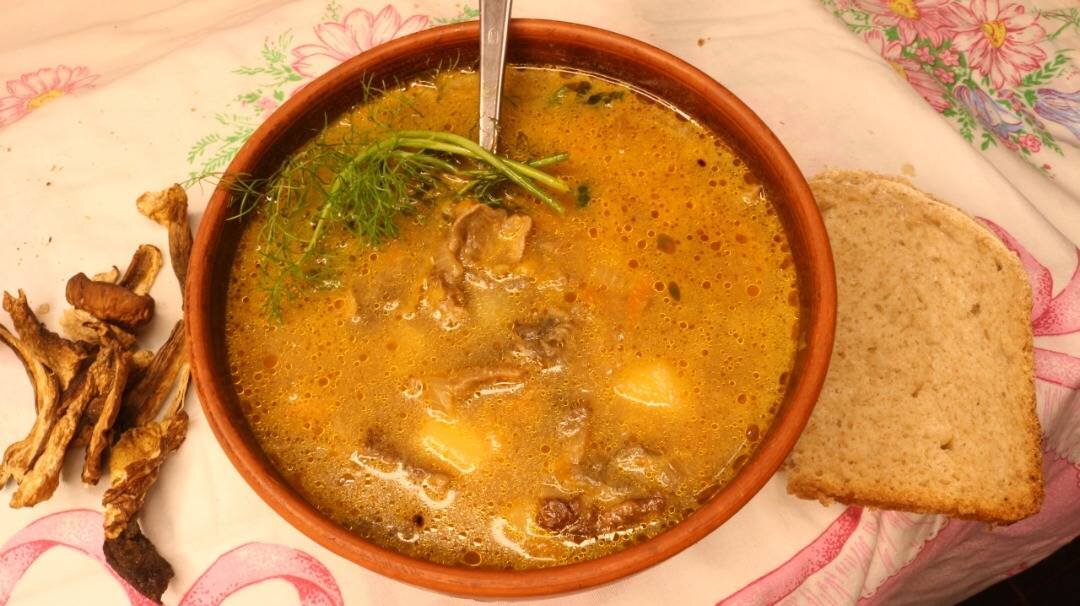 Грибной суп из сушеных грибов, рецепт с фото. Как приготовить грибной суп из сушеных опят?