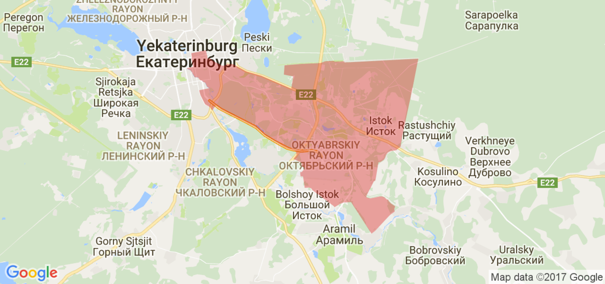 Карта екатеринбурга в реальном времени