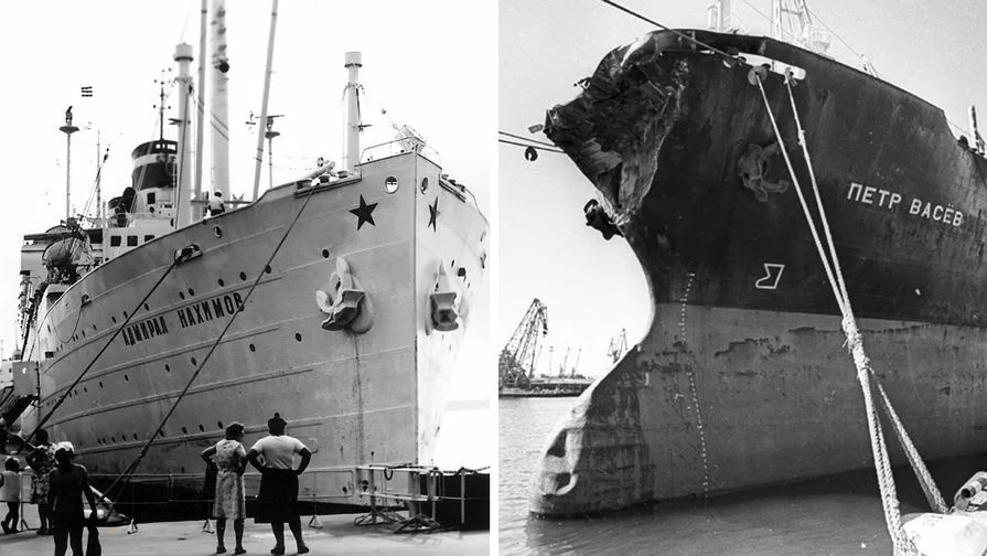 1986, 31 августа - Пассажирский теплоход «Адмирал Нахимов», столкнулся с грузовым судном «Петр Васев».