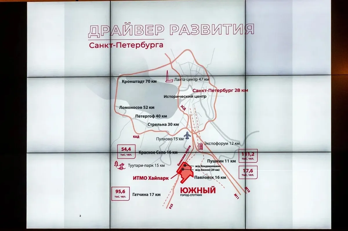 Карта с презентации Южного на архитектурной биеннале. Фото: Олег Золото / MR7