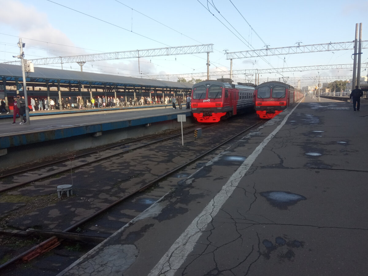 Ассорти ЭД4М приписка депо Москва-2 и Александров. 

