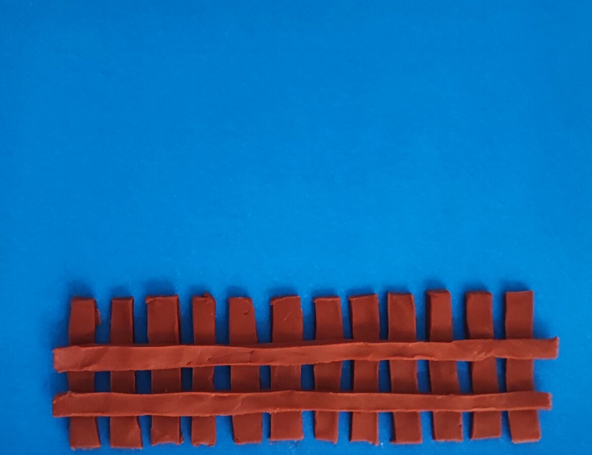 Аппликация из пластилина на цветном картоне " Котики смотрят на луну ...