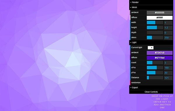 Полигональная графика. Бесплатные интернет сервисы для необычного ...