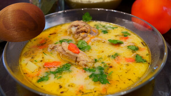 Сырный суп особенный за свой вкус и тепло, которое дарит