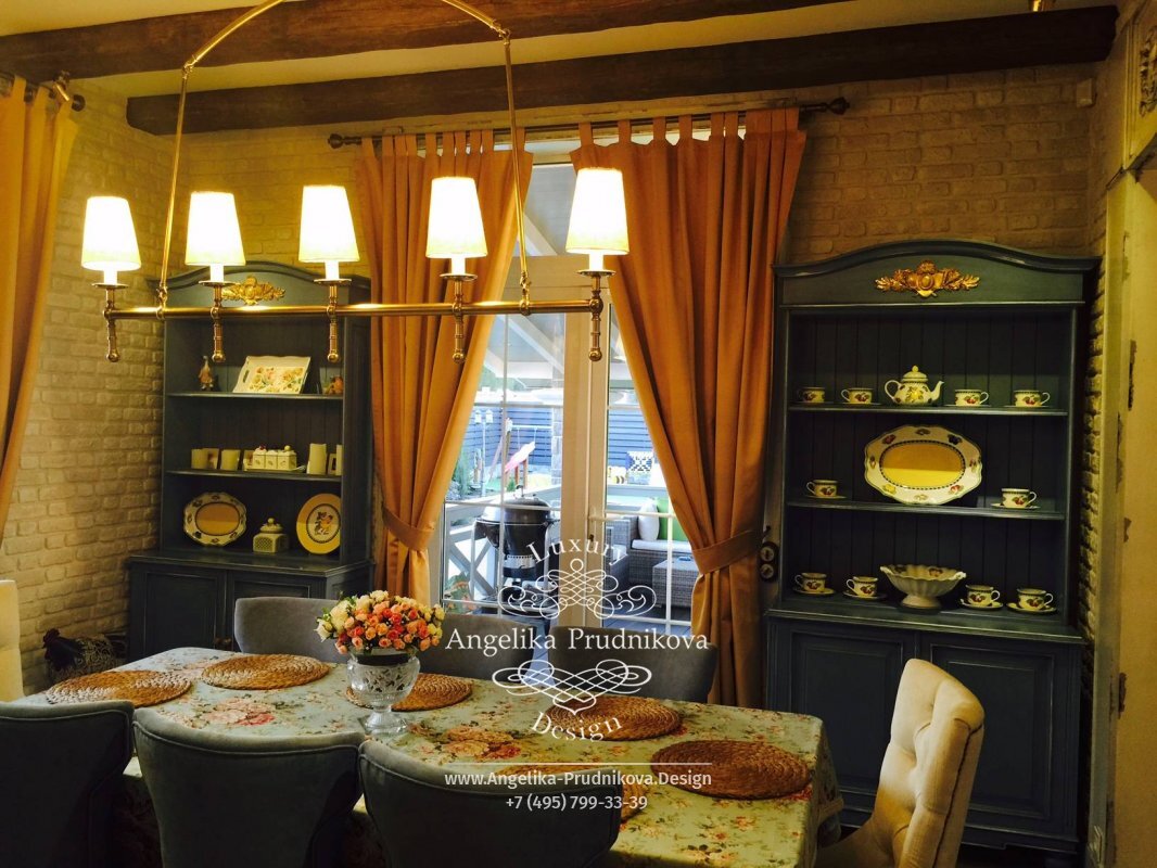 Уютная кухня в провансальском стиле