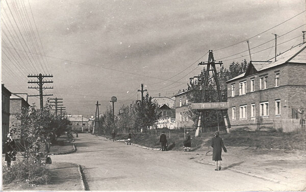 Посёлок Индустриальный, 1966 год. Фото: красноярские-архивы.рф