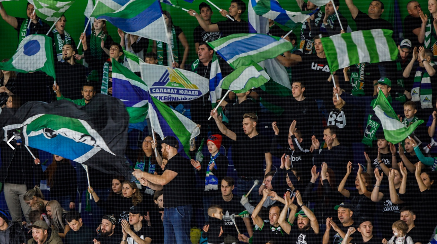 Салават Юлаев  - Динамо Мн  9:1.