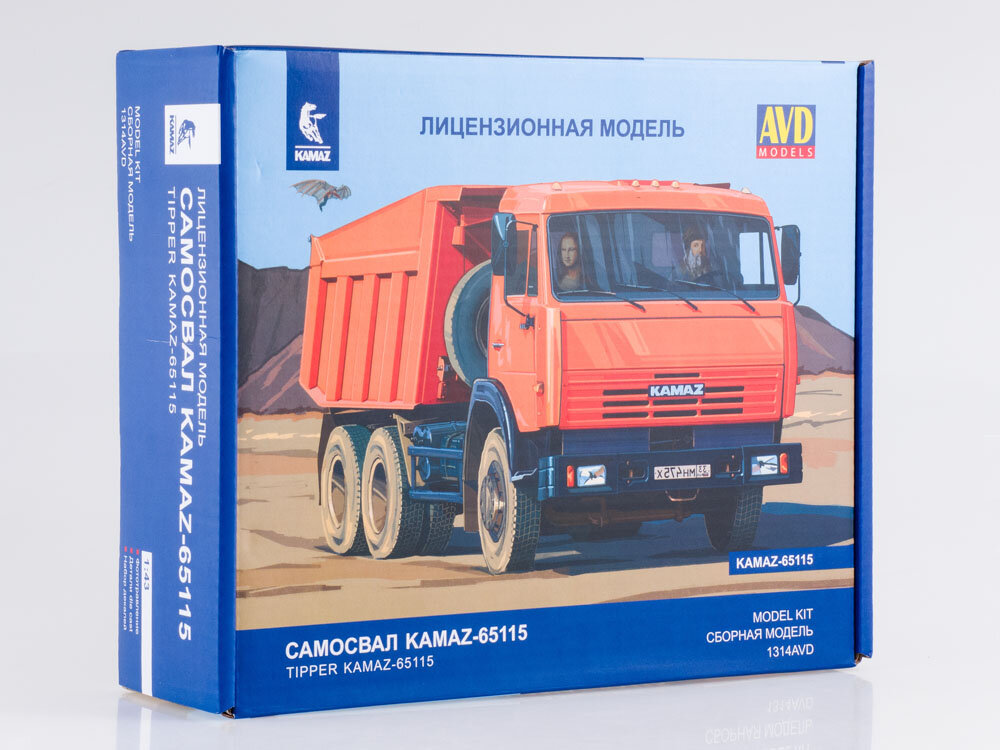 КАМАЗ-65115. Фото с сайта www.model-car.ru