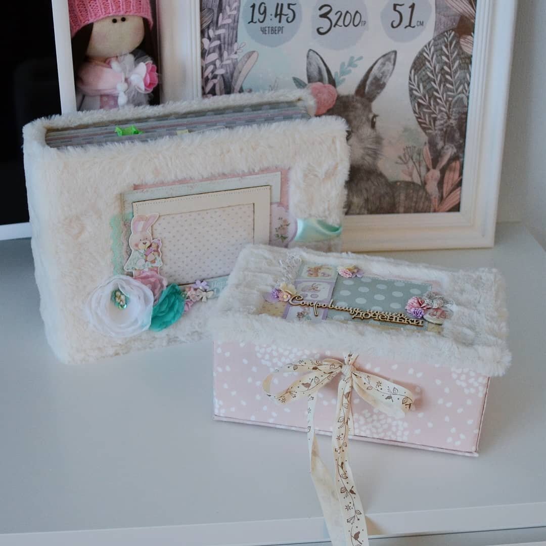 Детский скрап набор, выполненный на заказ