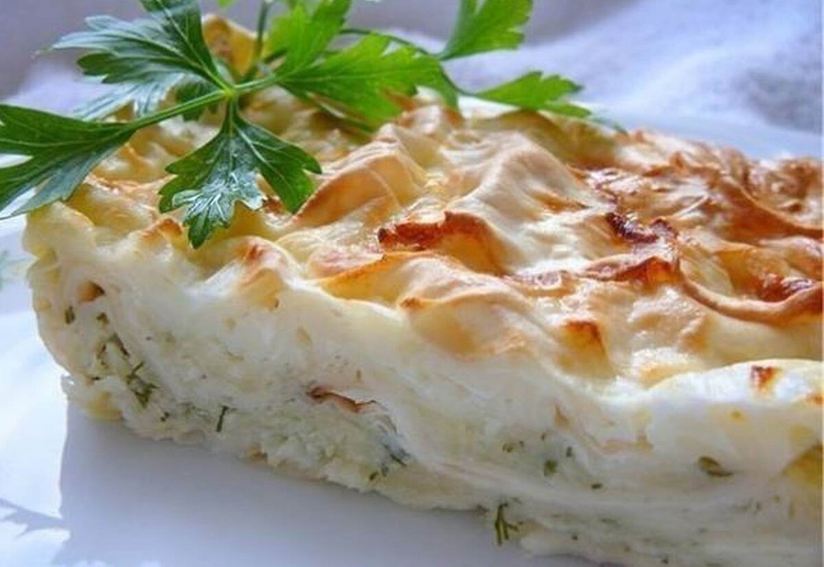 Ачма из лаваша с сыром и кефиром в духовке - рецепт с пошаговыми фото