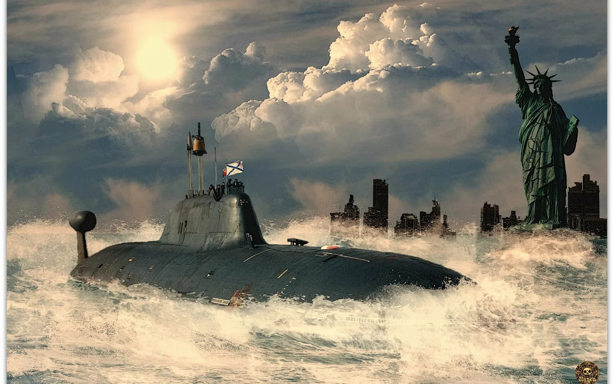 Российские подводные лодки у берегов Америки. Источник изображения: https://yandex.kz/collections/card/5db9d526154906af3be3f41e/