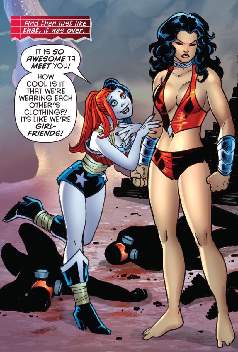 Harley quinn body swap