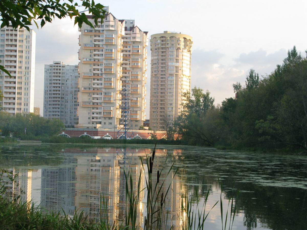 Пруд Краснобогатырская Яуза