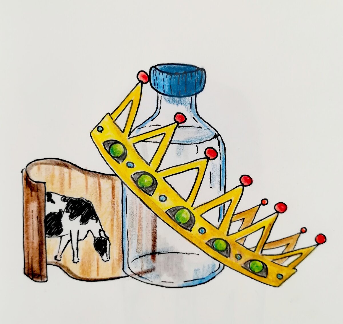 Королева красоты. Художник: Obodkova Lubov