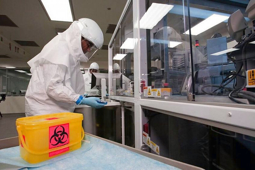 биолаборатория США фото из открытых источников.