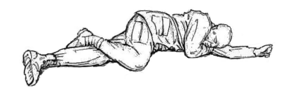 Одна из немногих правильных картинок с устойчивым боковым положением 
(да, это термин)