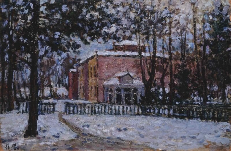 Усадьба поэта Ф.И.Тютчева в Мураново. 1920-е. (Пост. в 1968 г. от Б.Б. Свешникова. Киев.)