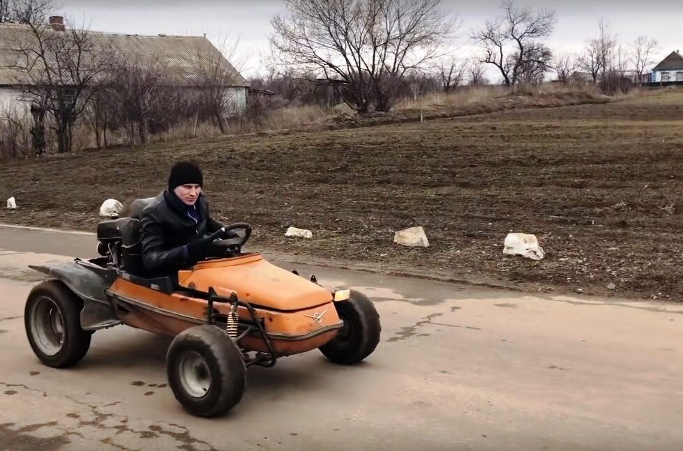 Багги из люльки от мотоцикла ИЖ