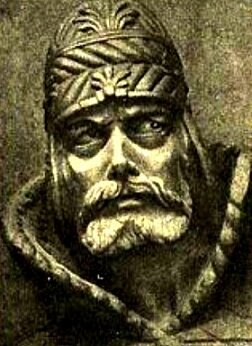 Изображение Даниила Васильевича Щени на памятнике «Тысячелетие России», установленном в Великом Новгороде