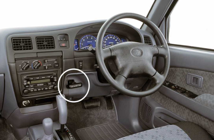 Toyota Hilux ручной тормоз