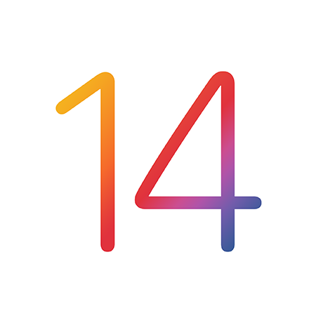 Логотип iOS 14