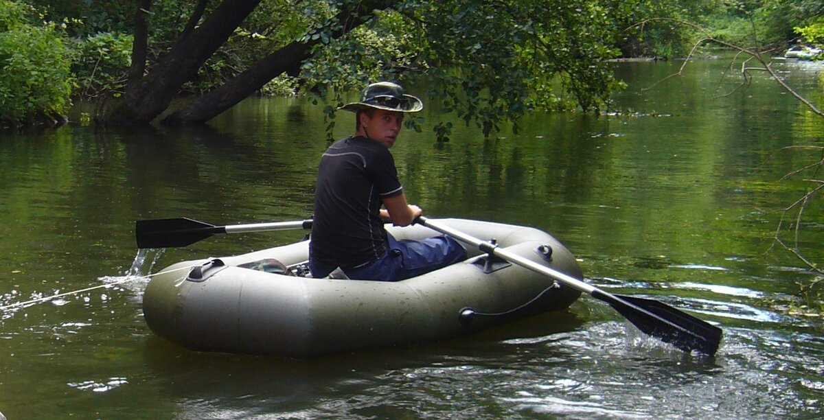 Сплав по небольшой речке