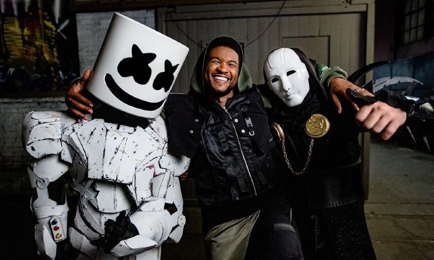 Marshmello, Ашер и Imanbek
Фото: Instagram