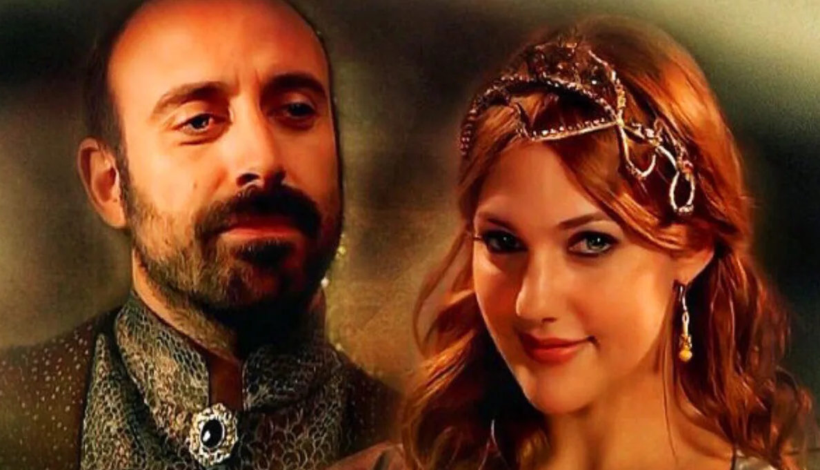 Султан Сулейман и Хюррем-султан. Кадр из сериала «Великолепный век».