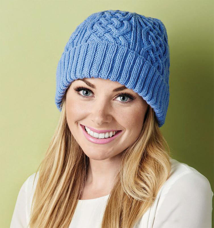 Фото: с сайта https://pepita.ru/2018/02/09/shapka-i-varezhki-spitsami-s-uzorom-iz-aranov/