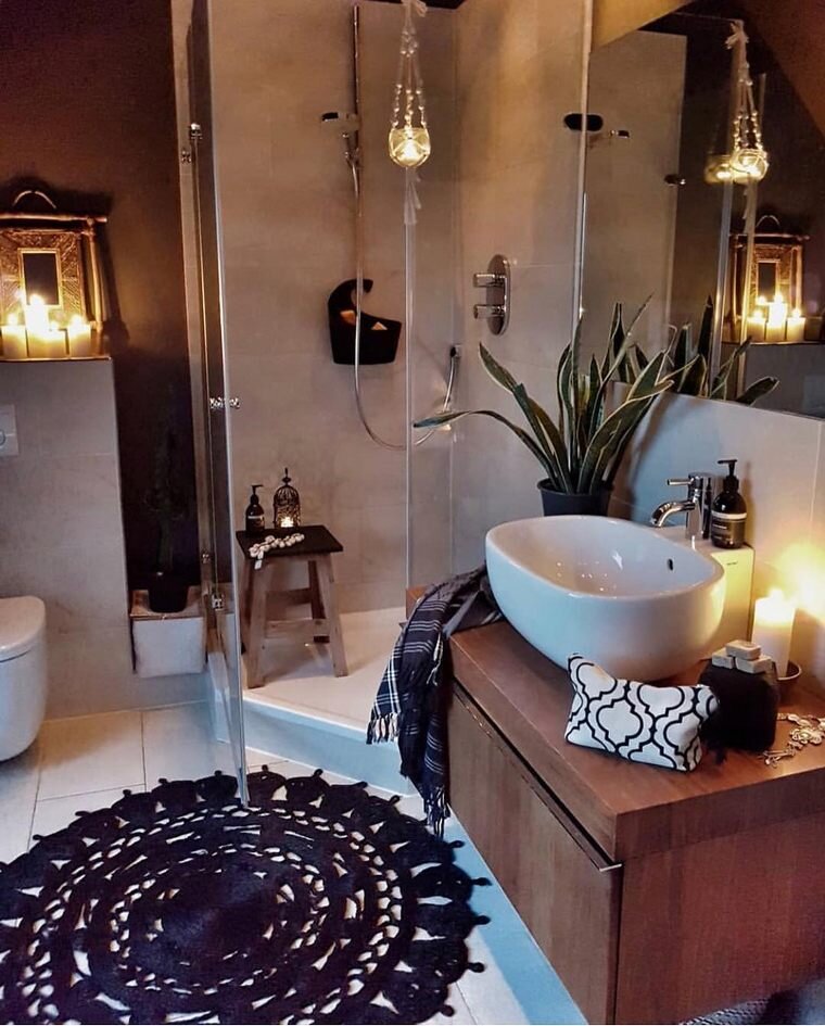 Vintage Bathroom Sink Bohemian bathroom, Boho bathroom, Shabby chic bathroom