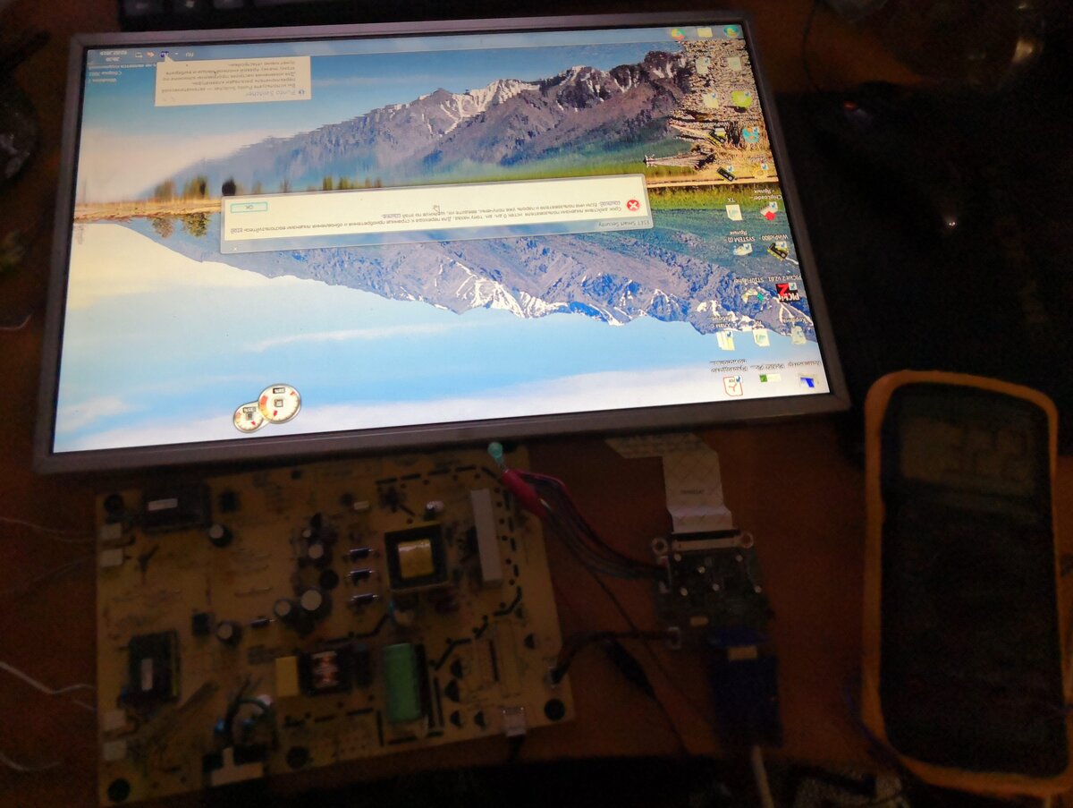 Ремонт Acer v193w (пропадает изображение при подключении VGA) | Ремонт  аппаратуры & самоделки | Дзен