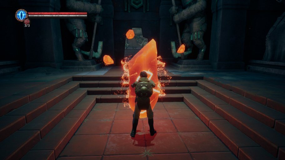 Камни нужны для телепортации между частями Лабиринта и одновременно служат точками возрождения.