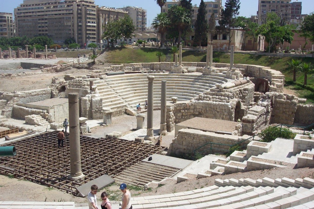 Александрия - великий город древности.