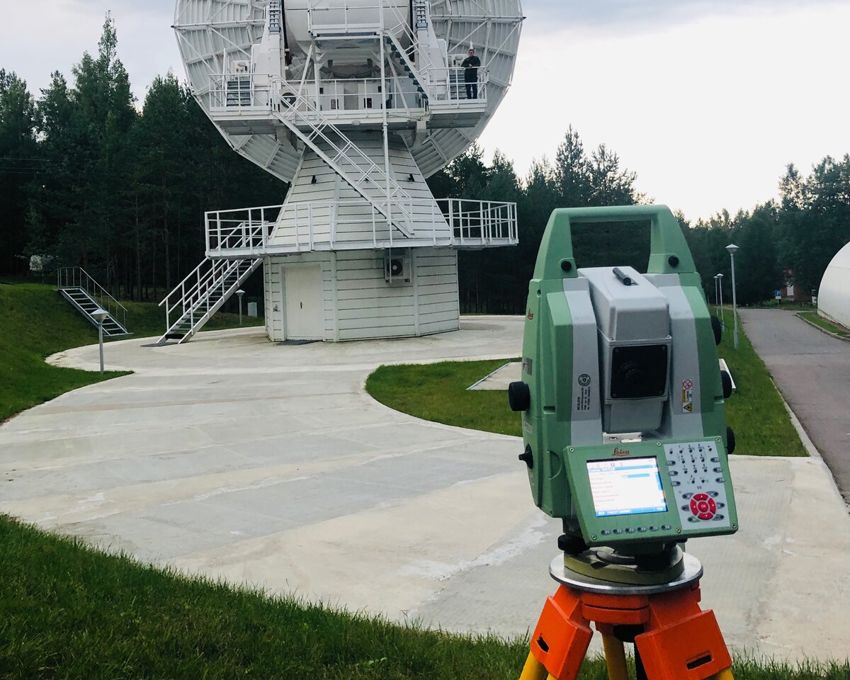 Геодезические работы в радиоастрономической обсерватории «Светлое», Ленинградская область