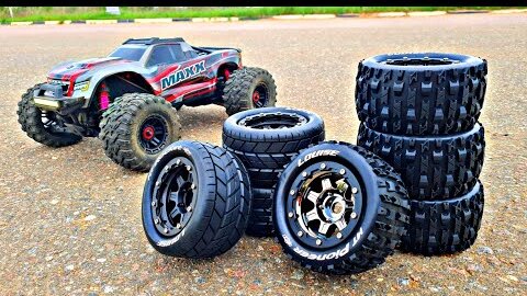 БЕШЕНЫЙ Traxxas Maxx и новые колеса! ... Асфальт и бездорожье, RC 4x4