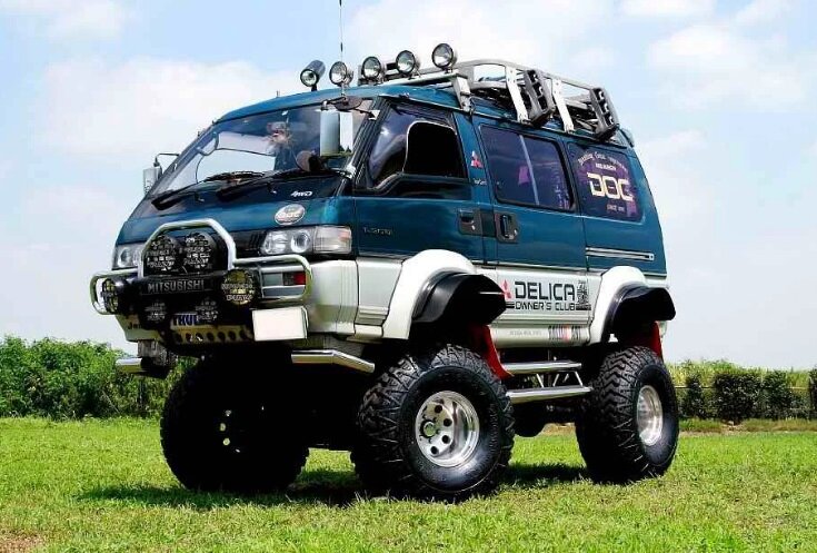 Mitsubishi Delica, 1995, PE8, 4M40 в Хабаровске