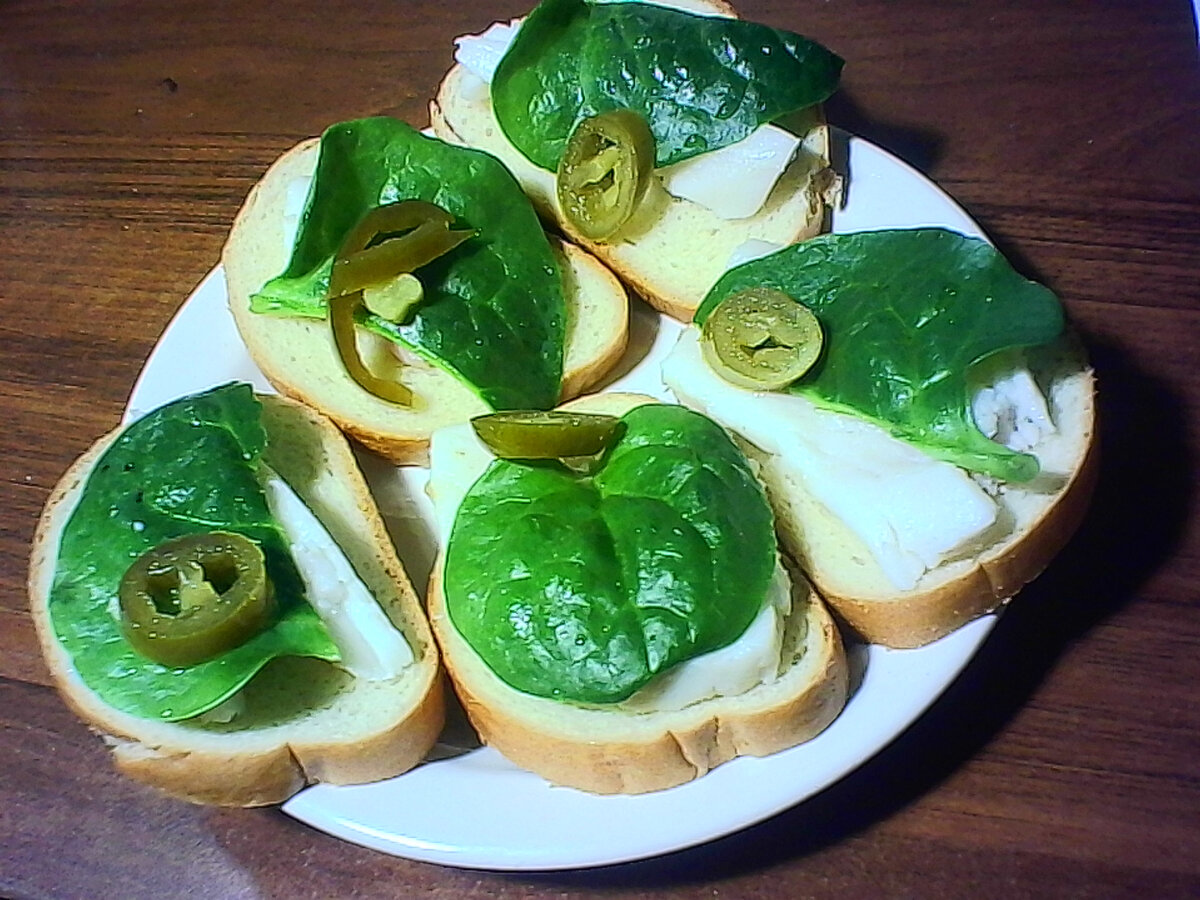 Безумправильные бутерброды от Безумного Фермера.(фото автора). 