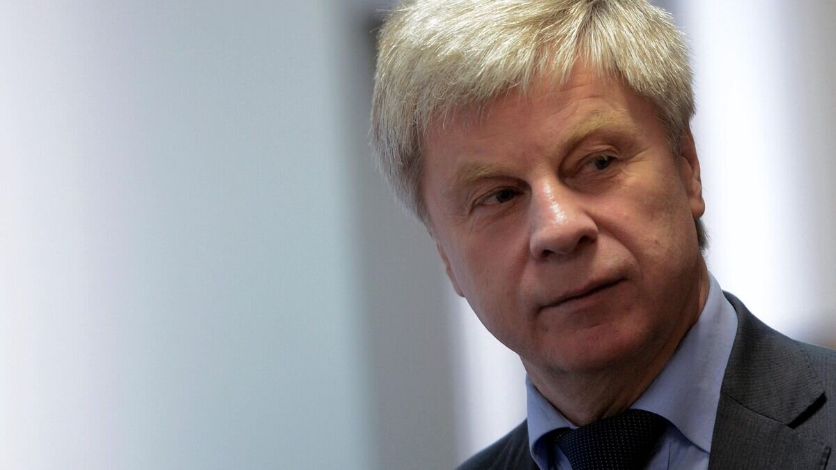    Член исполкома Олимпийского комитета России Николай Толстых на заседании исполкома ОКР в Москве.© РИА Новости / Евгений Биятов