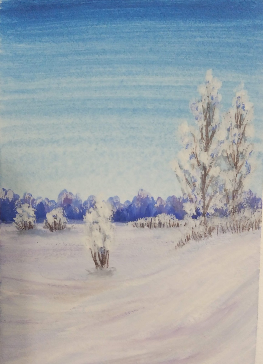 Синий январь.