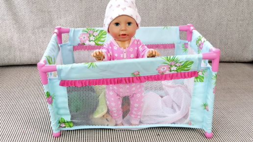 Как МАМА Поймала Беби Анабель и Посадила в Манеж Куклы Пупсики 108мама ...