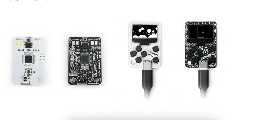    Arduboy Mini со всех сторон. Фото: Kickstarter