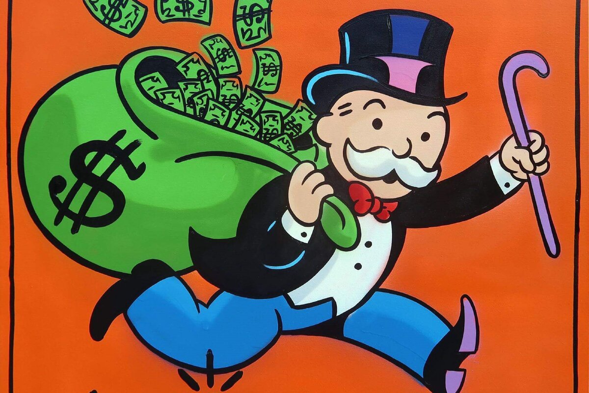 Маскот монополии  Богатый Дядя Пеннибэгз