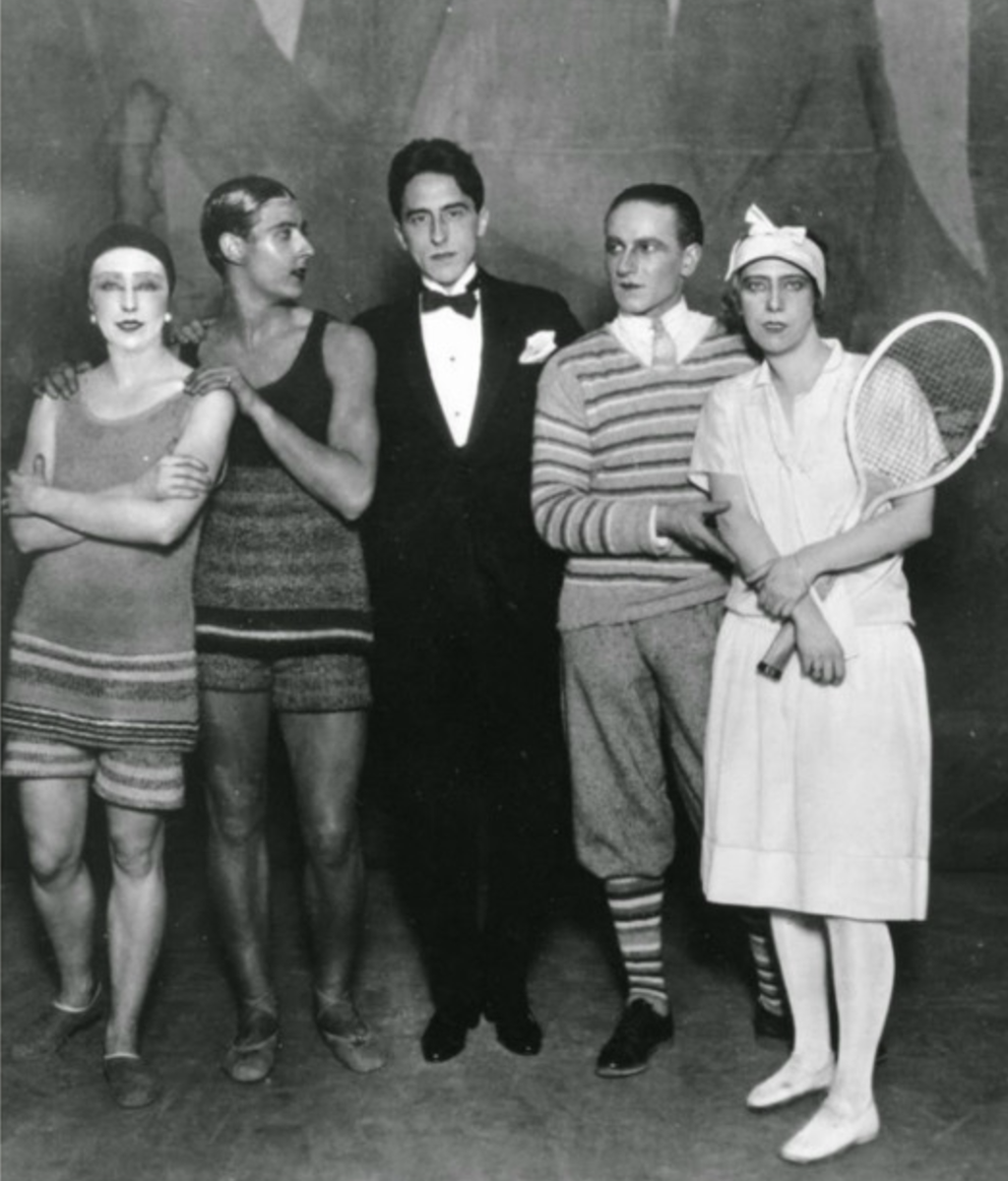 Костюмы Коко Шанель для балета «Голубой экспресс»