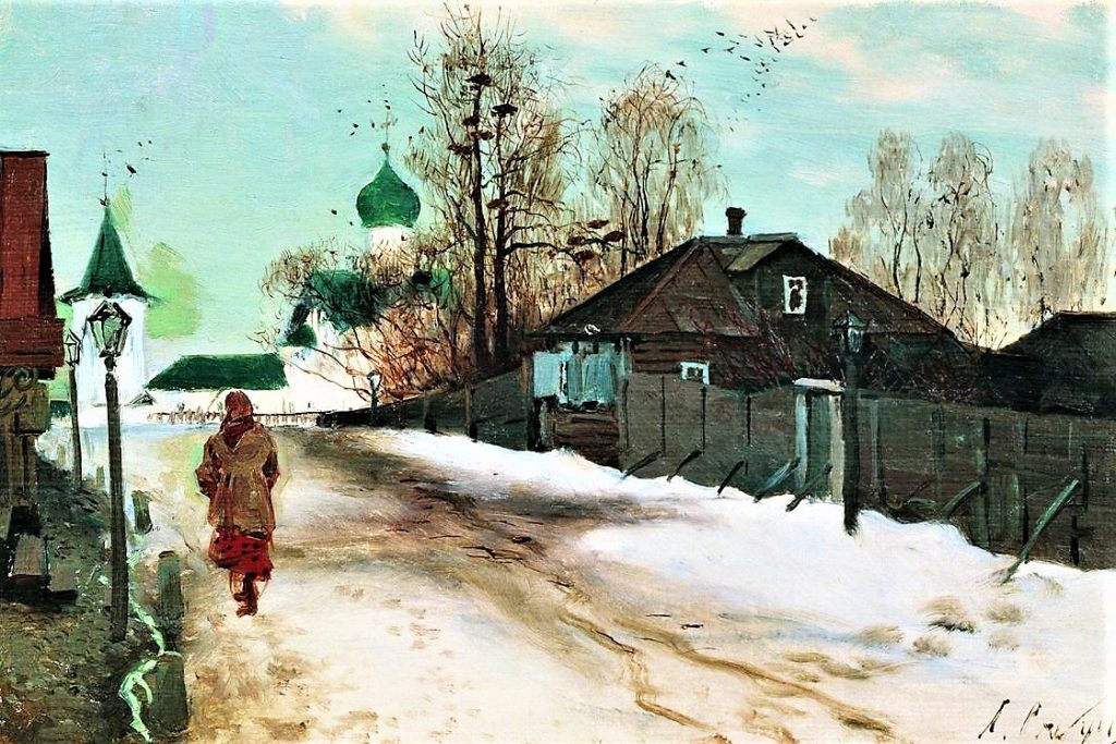 полотно А.Рябушкина