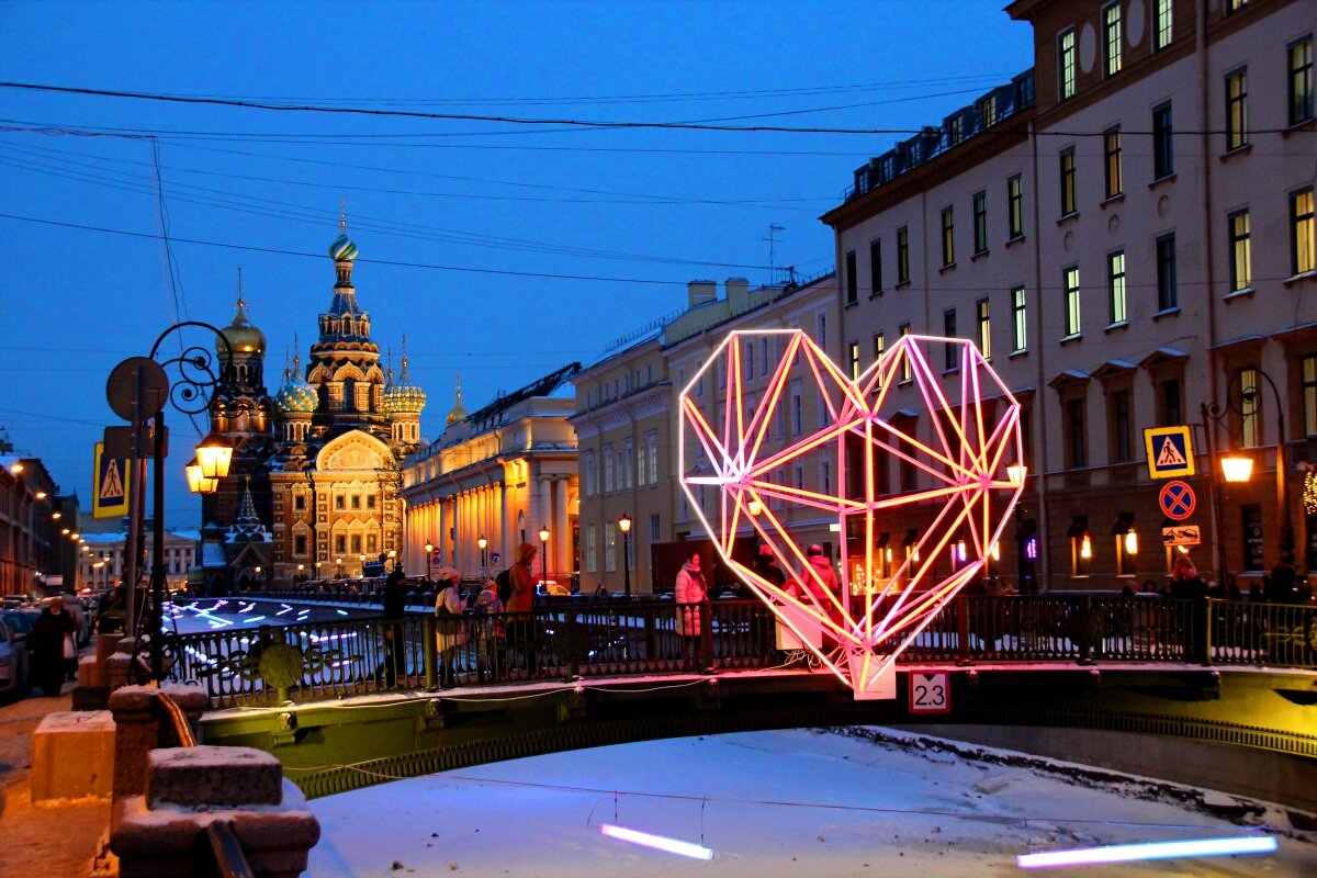 Новогодние места в питере