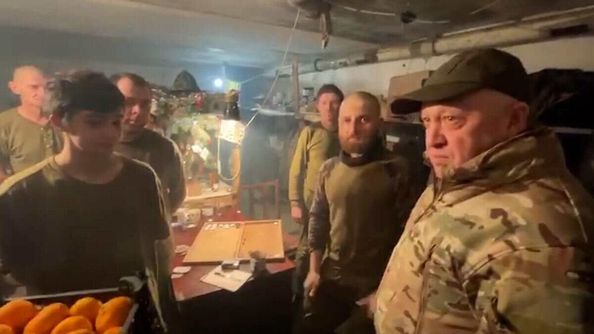    Пригожин поздравил пленных ВСУ с Новым годом© РИА Новости