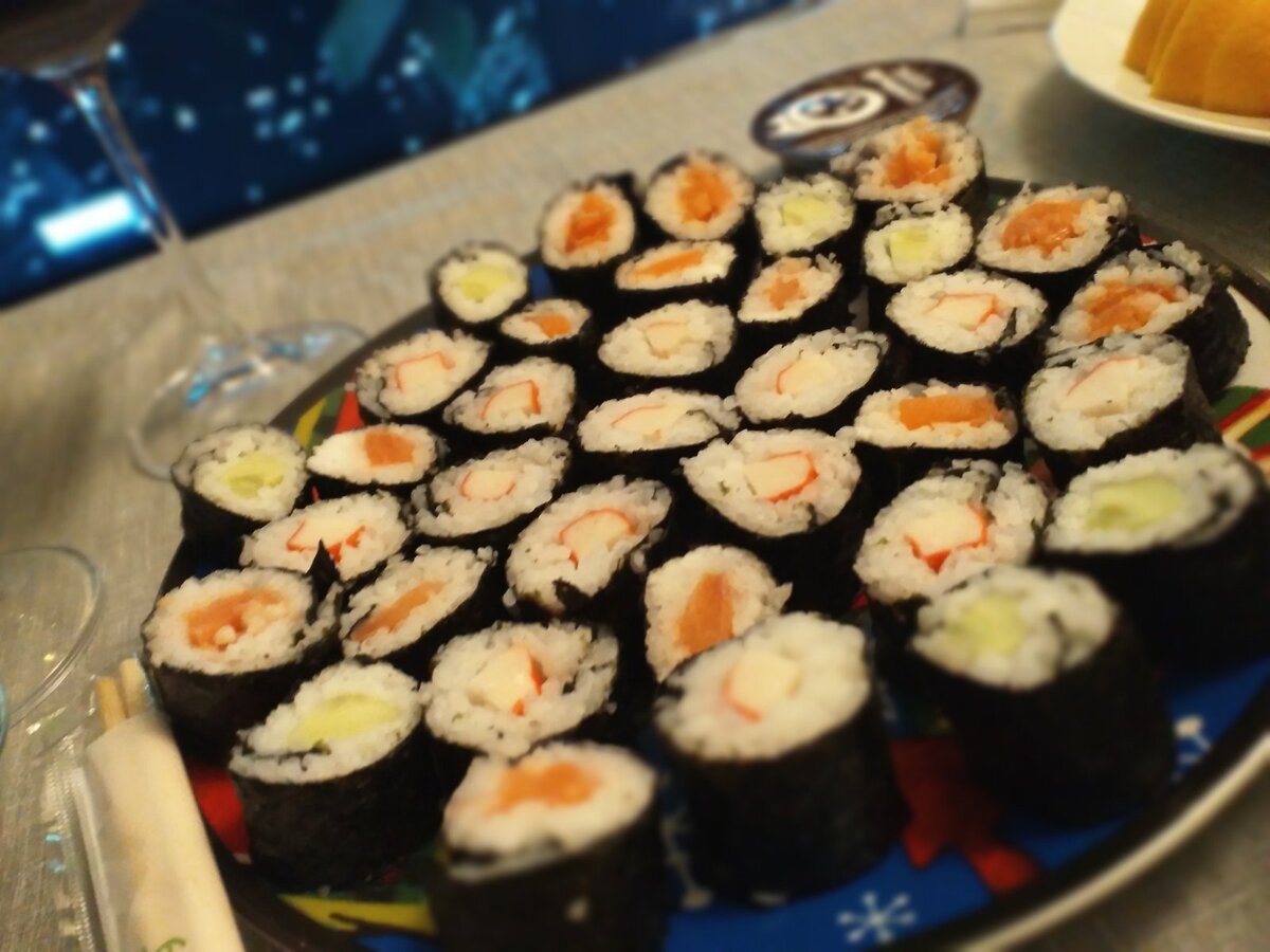 Домашние роллы