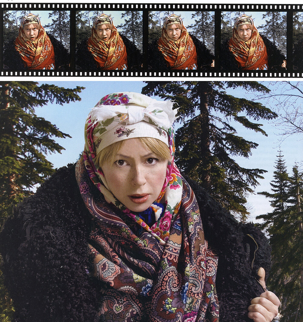 Проект журнала "Атмосфера" - кинопробы. Алена Апина в роли Марфуши.