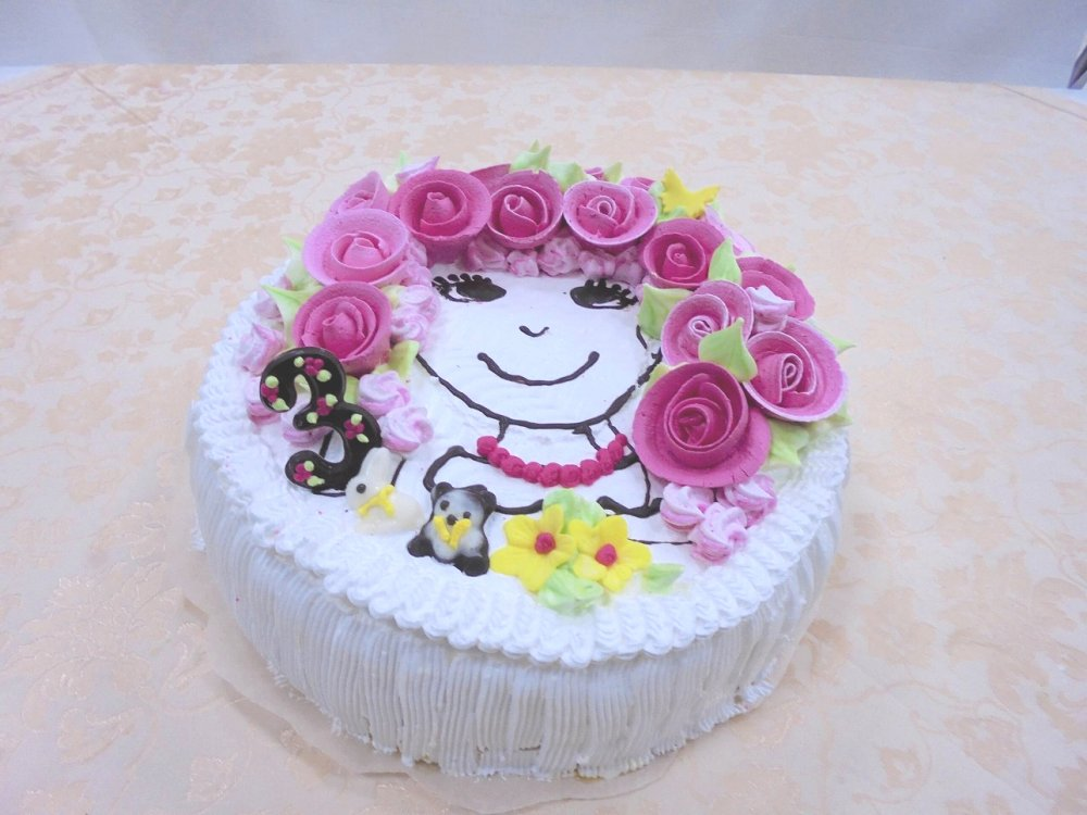 Детский торт "Минчанка" производства кулинарии кафе "Гармония"