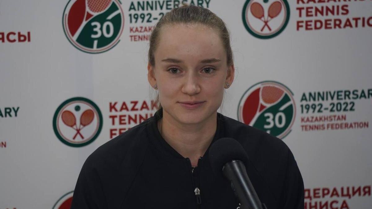    Теннисистка Елена Рыбакина:NUR.KZ / Владимир Третьяков